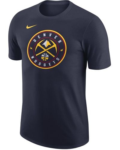 Nike Denver nuggets Essential Nba-shirt - Blauw