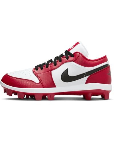 Nike 1 Retro Mcs Low Baseball Cleats - Red