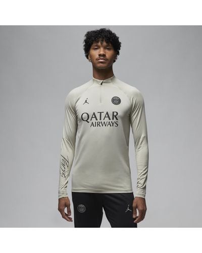 Nike Maglia da calcio per allenamento in maglia jordan dri-fit paris saint-germain strike - Grigio