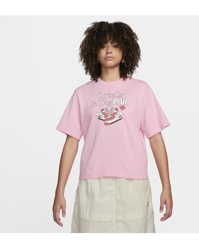 Nike Sportswear T-shirts - Roze