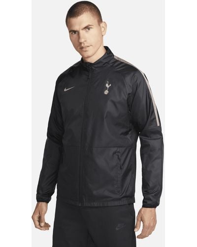 Nike Tottenham Hotspur Repel Academy Awf Third Football Jacket 50% Recycled Polyester - Black