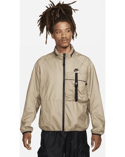 Nike Sportswear Tech Woven N24 Packable Lined Jacket 50% Recycled Polyester - Natural