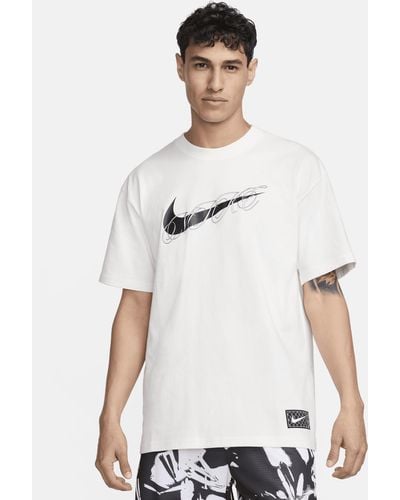 Nike Max90 Basketball T-shirt Cotton - White