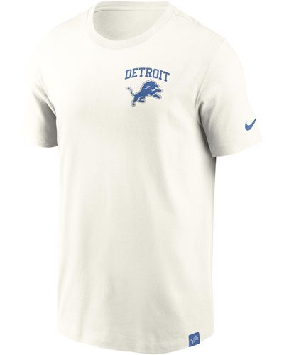 Nike Detroit Lions Blitz Essential Nfl T-shirt - White
