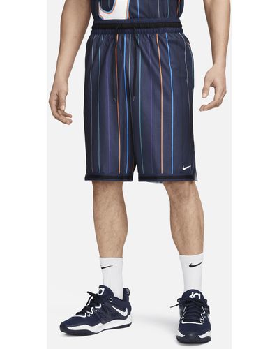 Nike Dri-fit Dna 10" (25cm Approx.) Basketball Shorts 50% Recycled Polyester - Blue