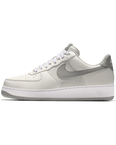 Nike Air Force 1 Low By You Custom Shoes Leather - White