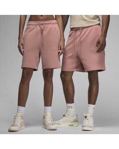 Nike Air Jordan Wordmark Fleeceshorts - Roze