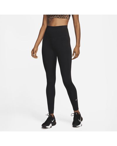 Nike One legging Met Hoge Taille - Zwart