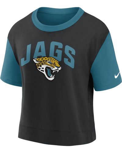 Nike NFL Jacksonville Jaguars Atmosphere (Trevor Lawrence) Women's Fashion Football  Jersey. Nike.com