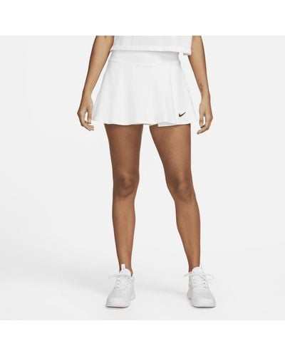 Nike Court Dri-fit Victory Flouncy Tennis Skirt - White