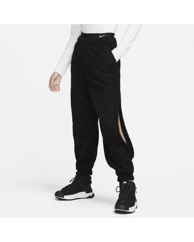 Nike Sportswear Collection High-pile Fleece joggers 50% Recycled Polyester - Black