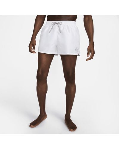 Nike Swim Essential 3" Volley Shorts - White