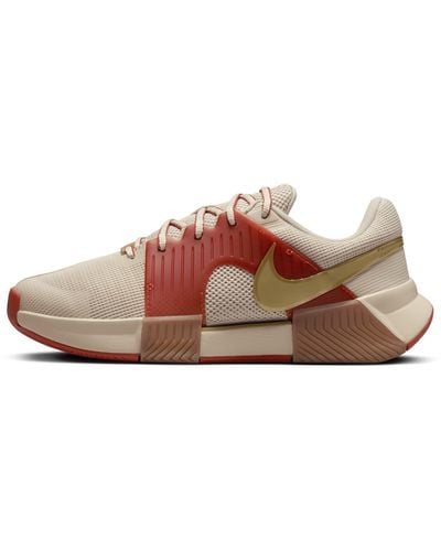 Nike Gp Challenge 1 Premium Hard Court Tennis Shoes - Brown