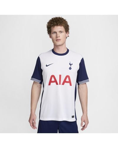 Nike Tottenham Hotspur 2024/25 Stadium Home Dri-fit Football Replica Shirt 50% Recycled Polyester - White