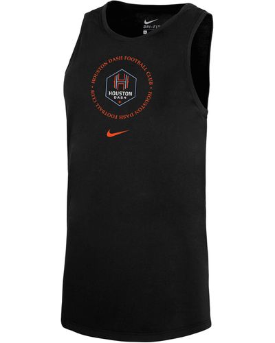 Nike Houston Dash Dri-fit Soccer Tank Top - Black