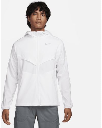 Nike Windrunner Repel Running Jacket Polyester - White