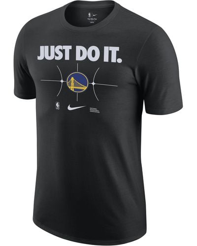 Nike T-shirt golden state warriors essential nba - Nero