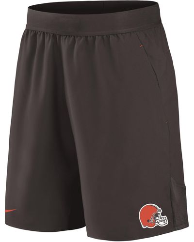 Nike Dri-fit Stretch (nfl Cleveland Browns) Shorts - Black