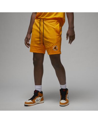 Nike Jordan Flight Mvp Shorts Met Mesh - Oranje