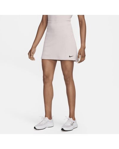 Nike Tour Dri-fit Adv Golf Skirt 50% Recycled Polyester - White