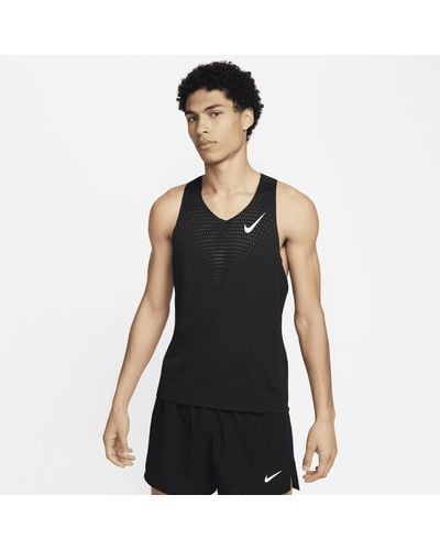 Nike Aeroswift Dri-fit Adv Running Vest Polyester - Black