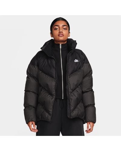 Nike Sportswear Windpuffer Therma-fit Loose Puffer Jacket 50% Recycled Polyester - Black