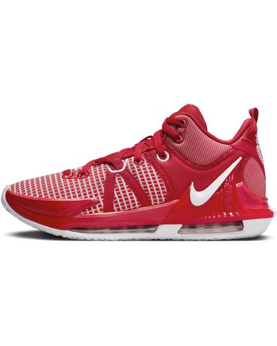 Nike Lebron Witness 7 (team) Basketball Shoes - Red