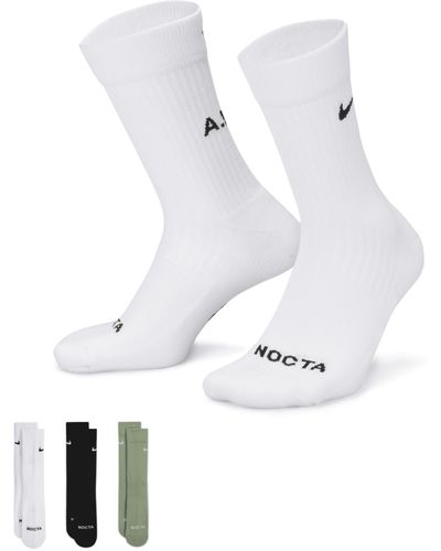 Nike Nocta Crew Socks (3 Pairs) - Yellow