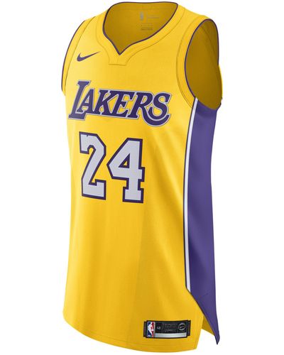 Nike Maglia Kobe Bryant Lakers Icon Edition Authentic NBA - Giallo