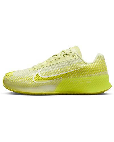 Nike Court Air Zoom Vapor 11 Hard Court Tennis Shoes - Yellow