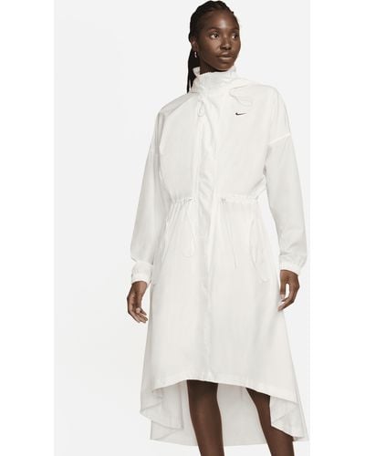 Nike Sportswear Essential Trench Coat - White