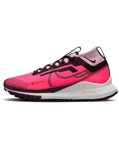 Nike Pegasus Trail 4 Gore-tex Waterproof Trail-running Shoes - Pink