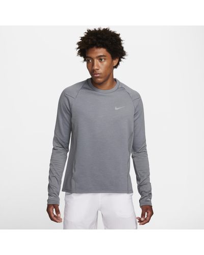 Nike Element Therma-fit Repel Running Crew - Gray
