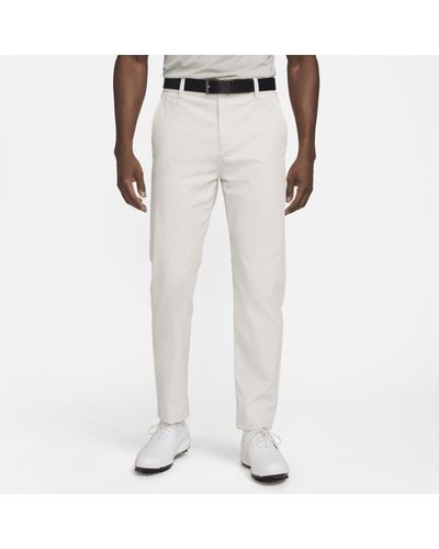 Nike Tour Repel Chino Slim Golf Trousers - White