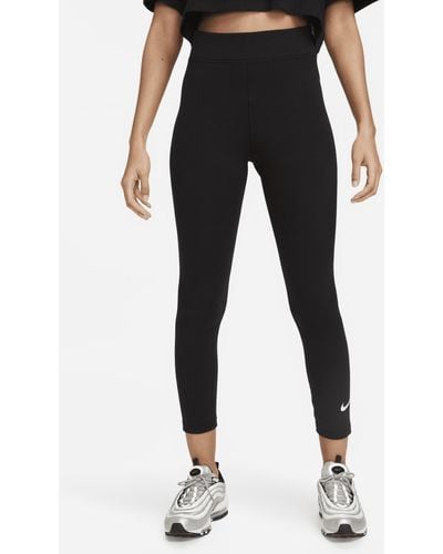 Nike Sportswear Classic High-waisted 7/8 leggings Polyester - Black