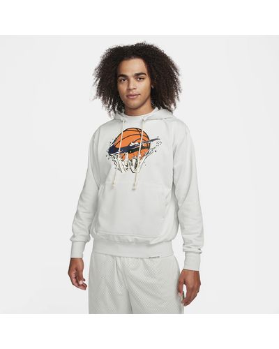 Nike Standard Issue Hoodies - Gray