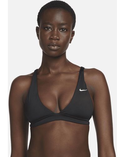 Nike Essential Bralette Bikini Top - Black