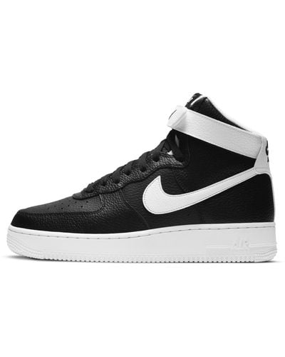 Black Nike Air Force 1 Sneakers for Men - Up to 54% off | Lyst