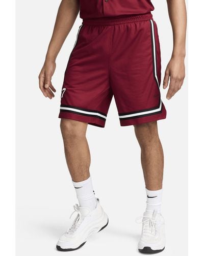 Nike Dna Crossover Dri-fit 8" Basketball Shorts - Red