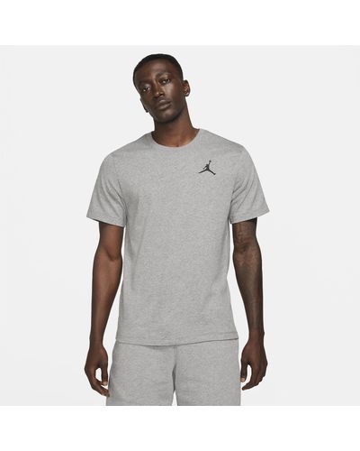 Nike Jumpman Embroidered T-shirt - Gray