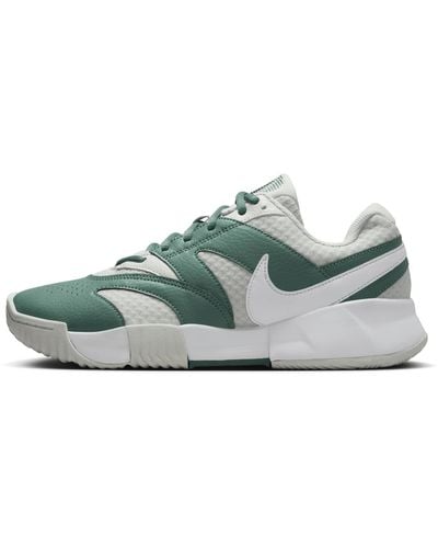Nike Court Lite 4 Clay Court Tennis Shoes - Green
