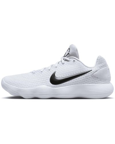 Nike React Hyperdunk 2017 Low Basketball Shoes - White