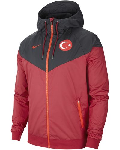 Nike Turkey Windrunner Woven Jacket Red