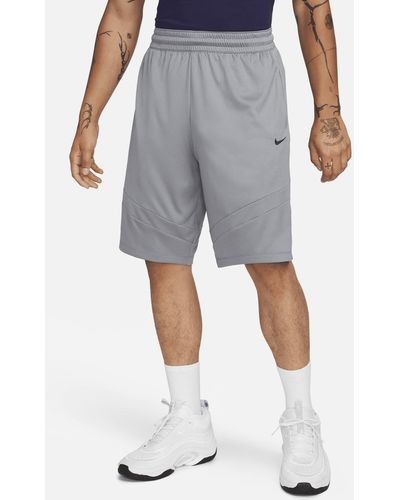 Nike Icon Dri-fit 11" Basketball Shorts - Gray