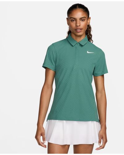 Nike Tour Dri-fit Adv Short-sleeve Golf Polo - Green