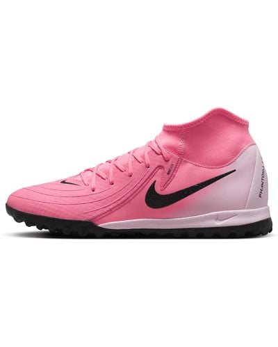 Nike Phantom Luna 2 Academy Tf High-top Soccer Shoes - Pink