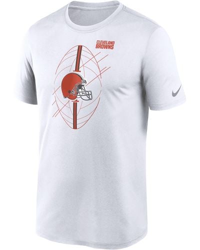 Nike Dri-fit Icon Legend (nfl Cleveland Browns) T-shirt - White