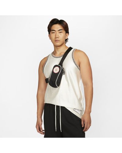 Nike Giannis Essentials Basketball Crossbody Bag (1l) - White