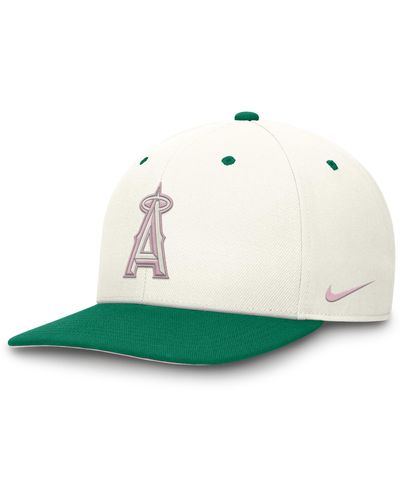 Nike Los Angeles Angels Sail Pro Dri-fit Mlb Adjustable Hat - Green