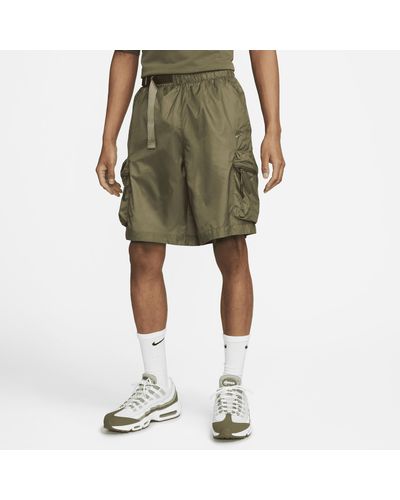 Nike Sportswear Tech Pack Woven Utility Shorts - Green